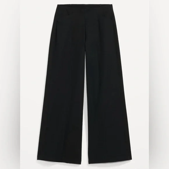 NWOT! Black High-Waisted Pull-On Pixie Wide-Leg Pants for Women - Multiple 🩶🩶 - Picture 4 of 8